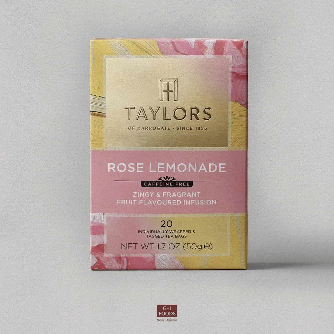 玫瑰檸檬茶 茶包<br>Rose Lemonade Infusion Tea Bags