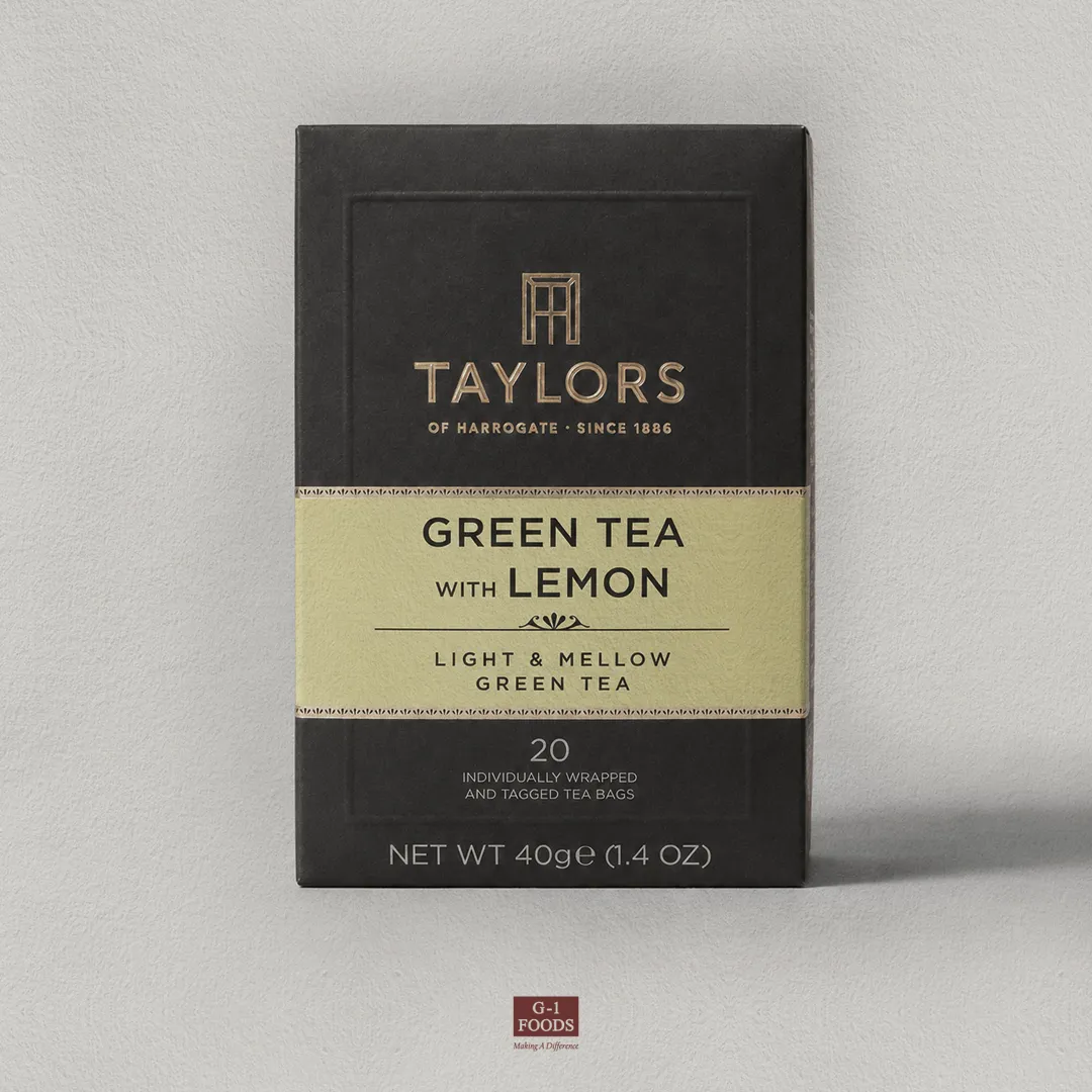 檸檬綠茶 茶包<br>Green Tea with Lemon Tea Bags